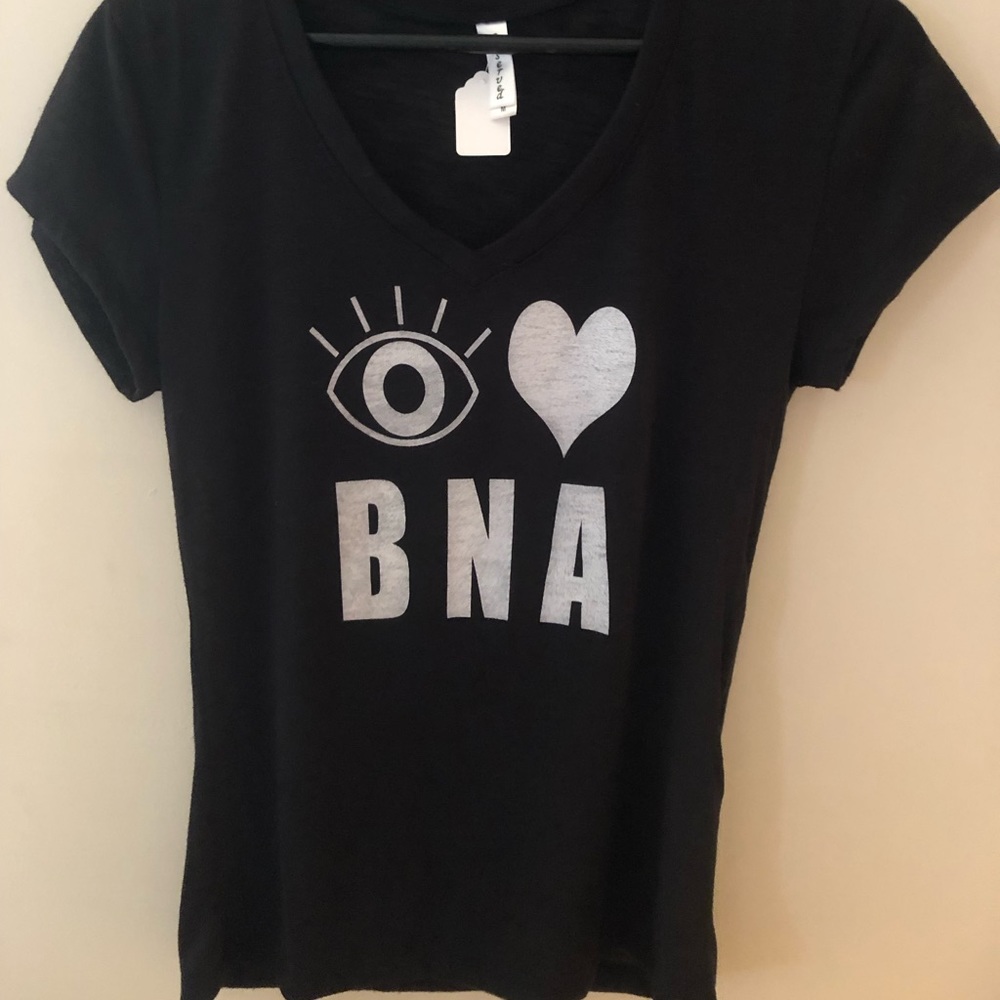 I Heart BNA V Neck